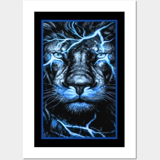 Tiger face Posters and Art